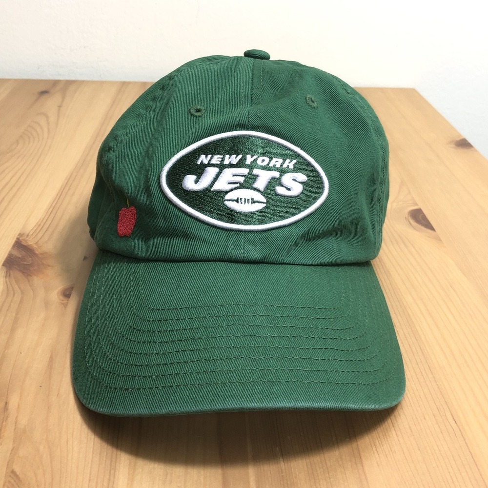 New York Jets' 47 Confetti Icon Clean Up Hat Cap Women's Adjustable Green Apple